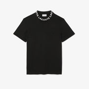 Jacquard Branded Piqué T-shirt