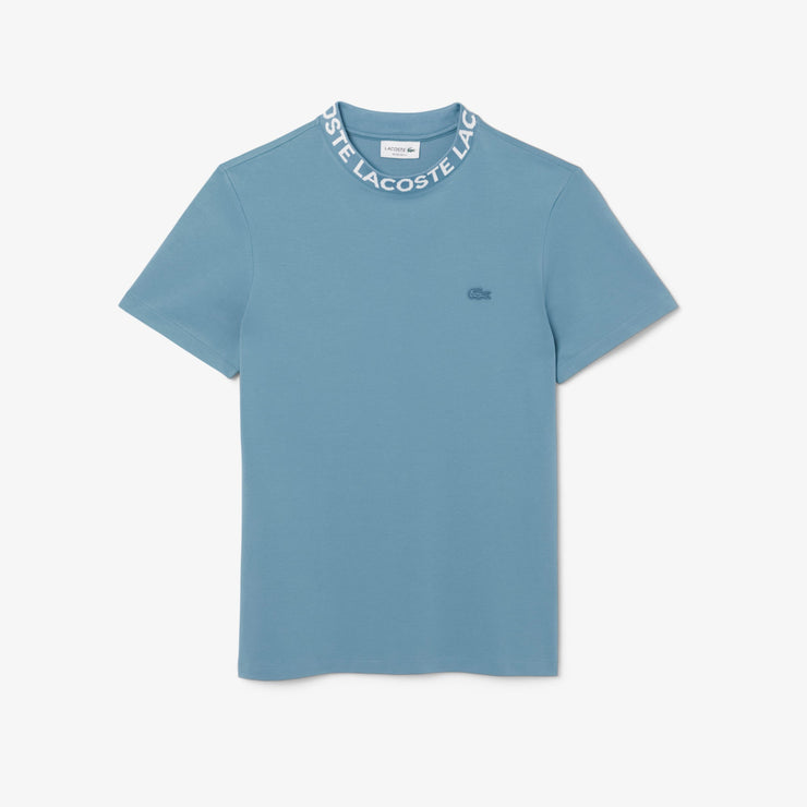 Jacquard Branded Piqué T-shirt