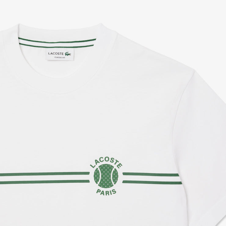 Printed Embroidered Cotton Jersey T-shirt