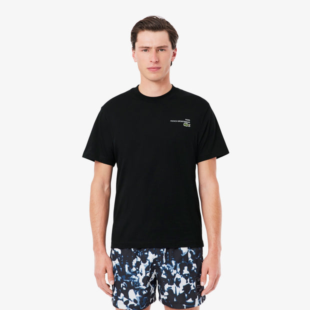 Print Motif Jersey T-shirt