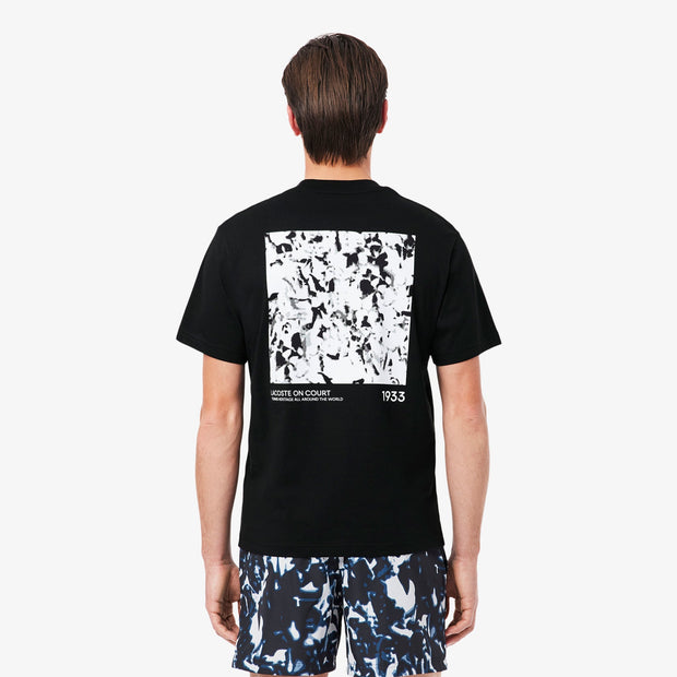 Print Motif Jersey T-shirt