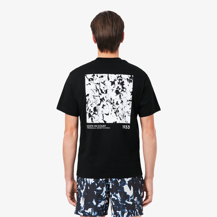 Print Motif Jersey T-shirt