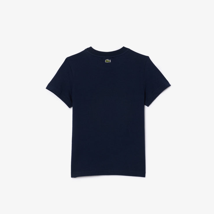 Signature Print Cotton T-shirt