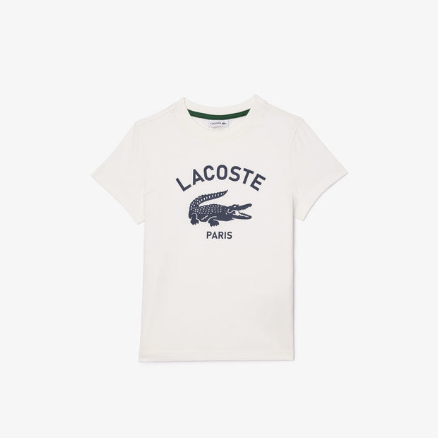Signature Print Cotton T-shirt