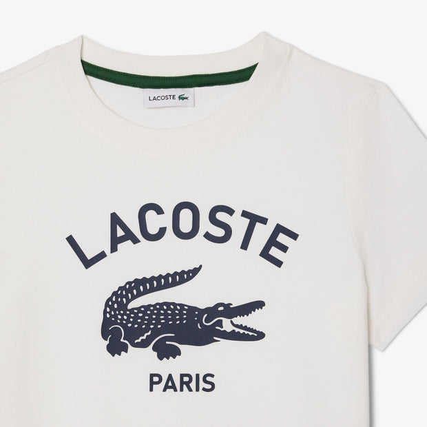 Signature Print Cotton T-shirt