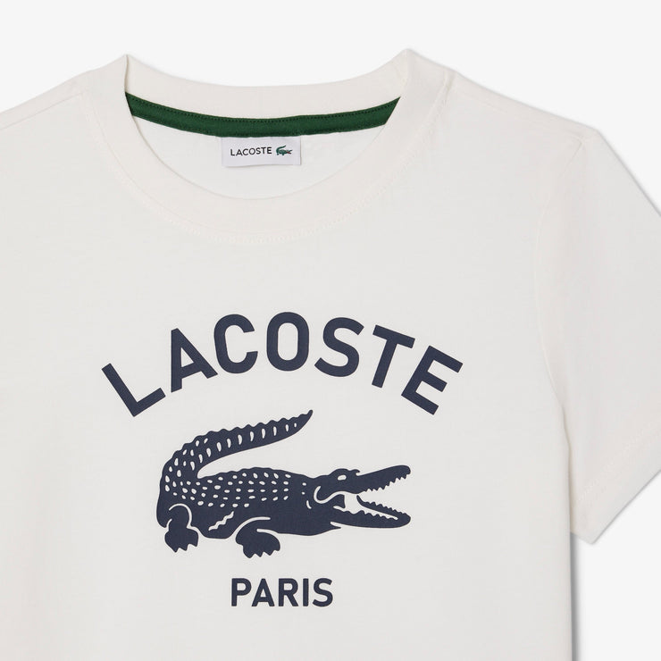 Signature Print Cotton T-shirt