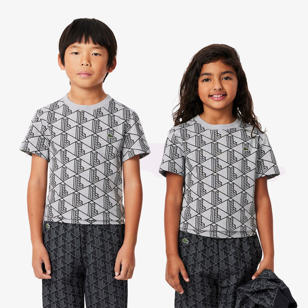Monogram Print Cotton T-shirt