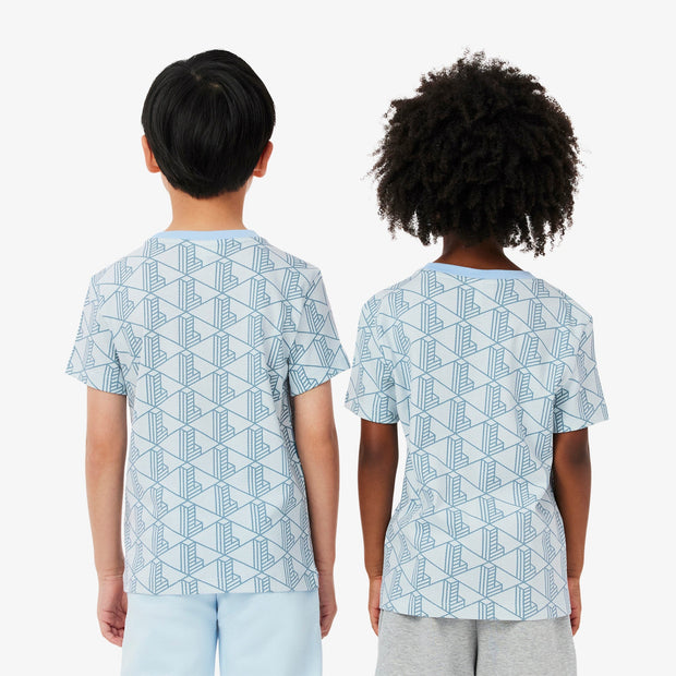Monogram Print Cotton T-shirt