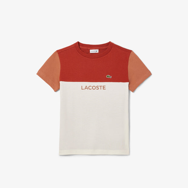 Cotton Colour-Block T-shirt